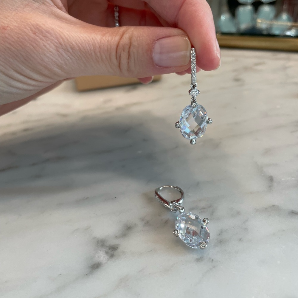 Fancy Drop Earrings - image 1